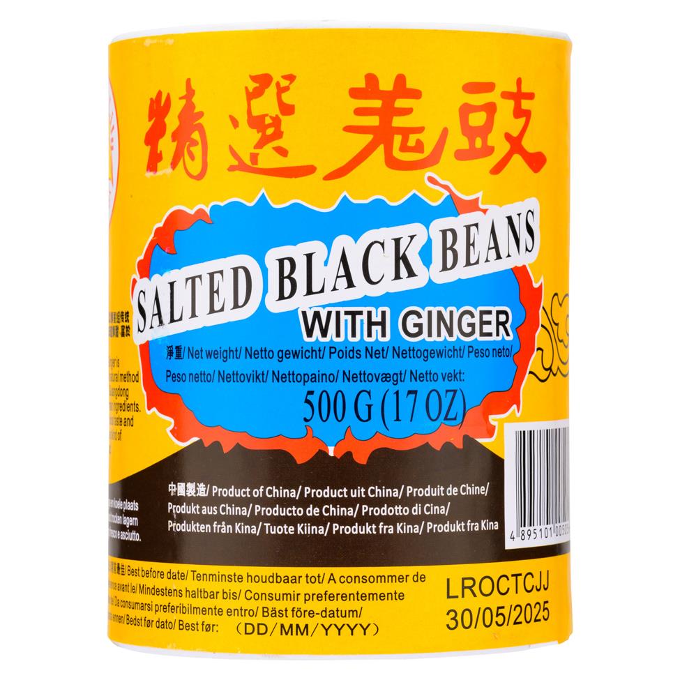 Golden Lily Salted Black Beans with Ginger 金百合 精選姜豉