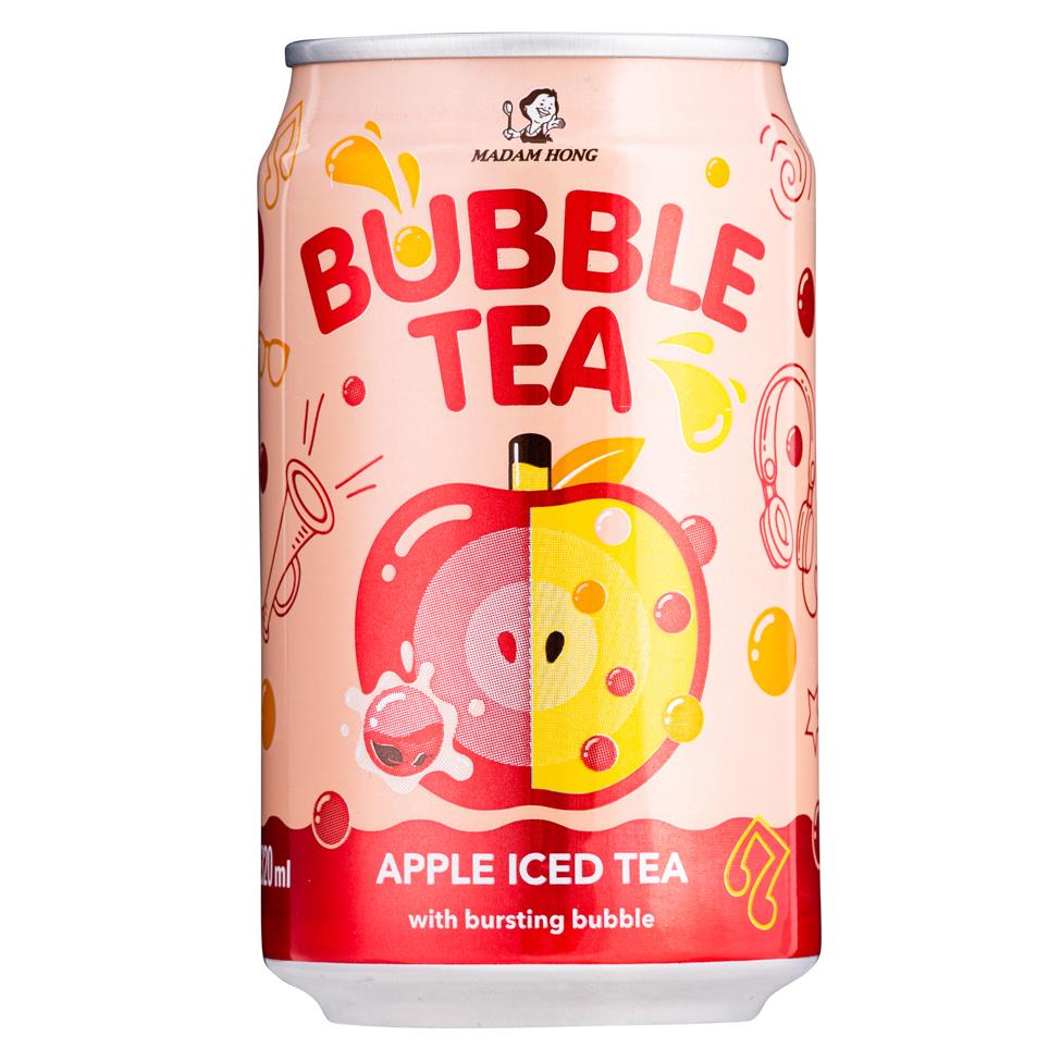 洪媽媽泡泡茶（蘋果冰茶）