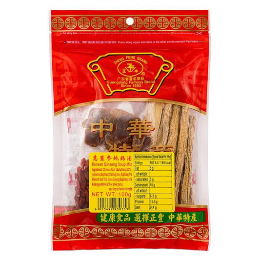 Zheng Feng Korean Ginseng Soup Mix 正豐 高麗參燉雞湯