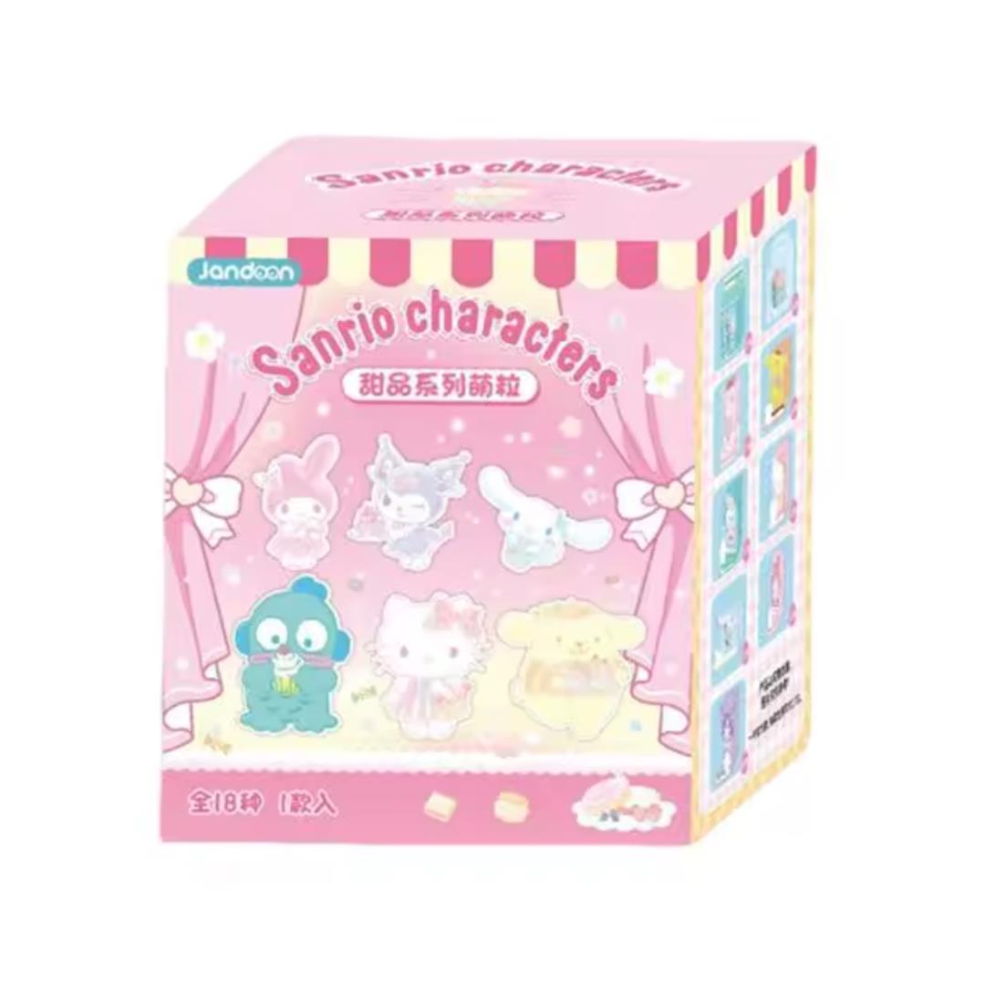 Jandoon Sanrio Dessert Series Mini Figure (Blind Box) 三麗鷗 甜品系列萌粒盲盒 (隨機出貨)