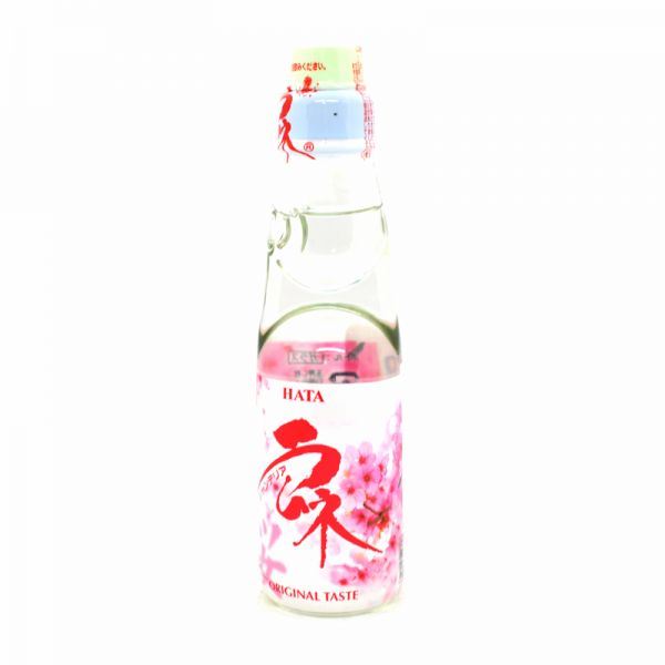 Hatakosen Sakura Flavoured Ramune Soda