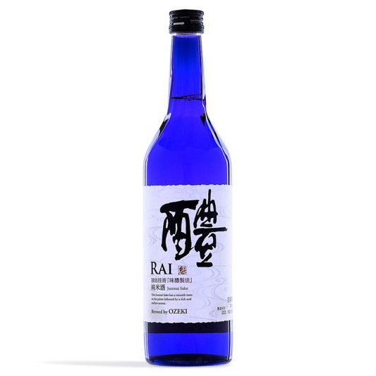 Ozeki Rai Junmai Sake 醴 純米酒 (酒精濃度 15.8%)