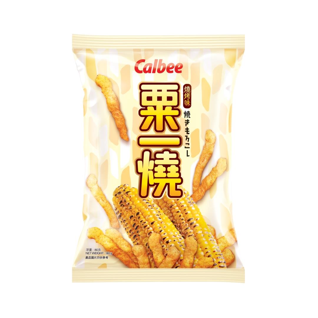 Calbee Grill-A-Corn (Barbecue Flavoured) 卡樂B 粟一燒 (燒烤味)