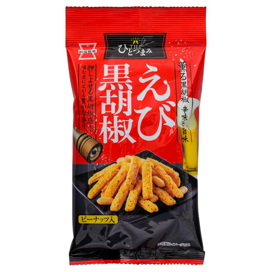 Iwatsuka Hitotsumami Rice Cracker (Shrimp & Black Pepper Flavour)