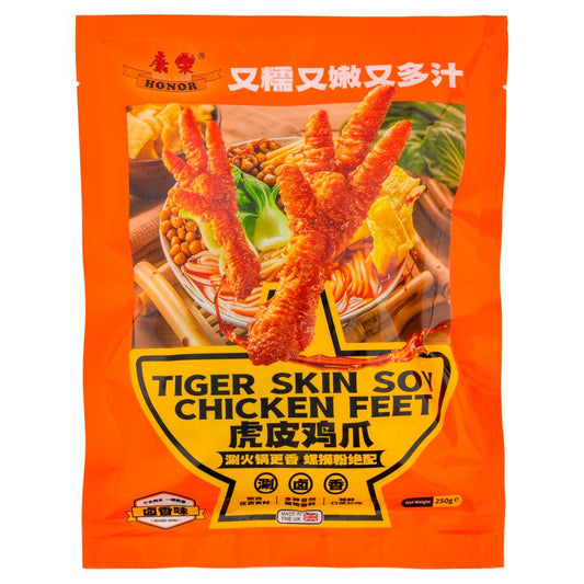 Honor Tiger Skin Soy Chicken Feet 康樂 虎皮鷄腳