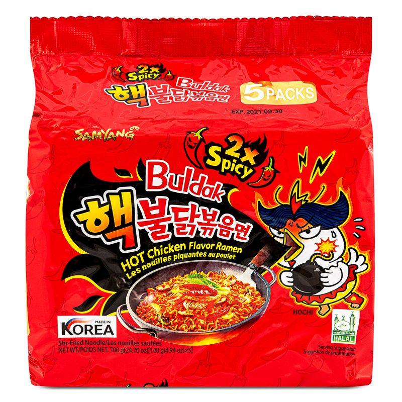 Samyang Buldak 極辣火雞炒麵 (2x 辣) 多件裝