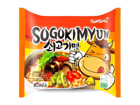 Samyang Sogokimyun Noodles Soup 쇠고기면