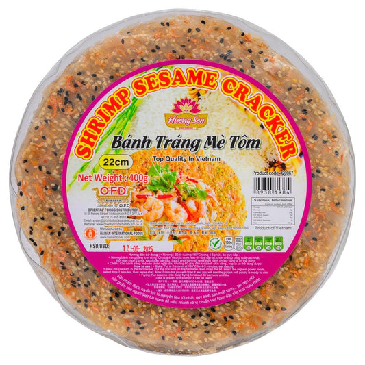 Huong Sen Shrimp Sesame Cracker (22cm)