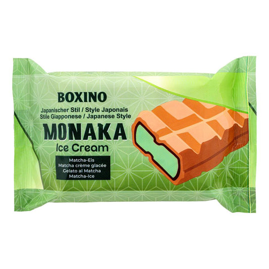 Boxino Japanese Style Monaka Wafer Ice Cream (Matcha Flavour)