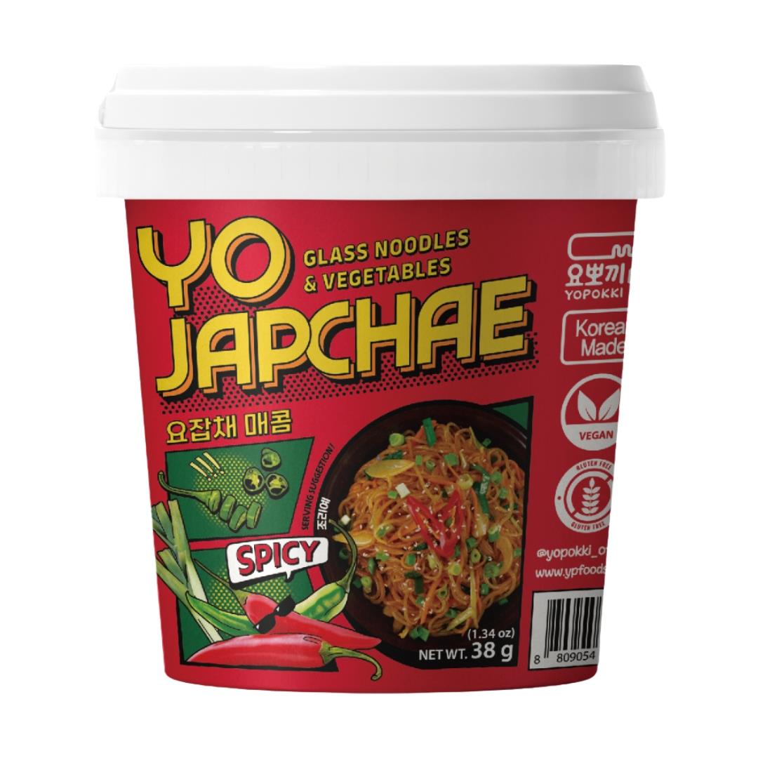 Young Poong Yojapchae Glass Noodle & Vegetables Cup (Spicy Flavour)