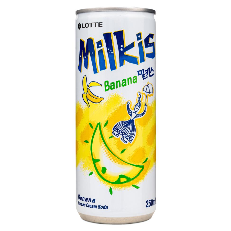 Lotte Milkis Cream Soda (Banana)