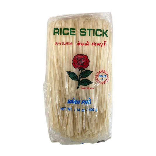 Rose Brand Rice Stick 玫瑰牌 尖竹汶粿條 (3mm)