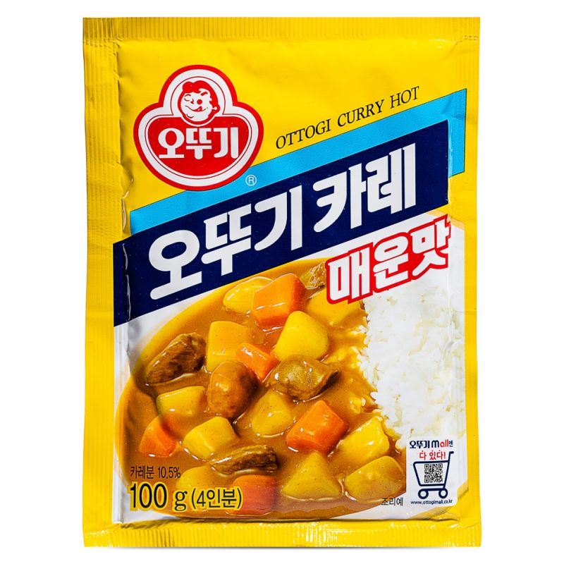 Ottogi Curry Powder (Hot) 오뚜기 카레 (매운맛)