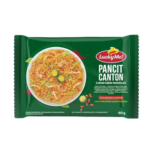 Lucky Me Pancit Canton Chow Mein Noodles (Chili Mansi Favour)