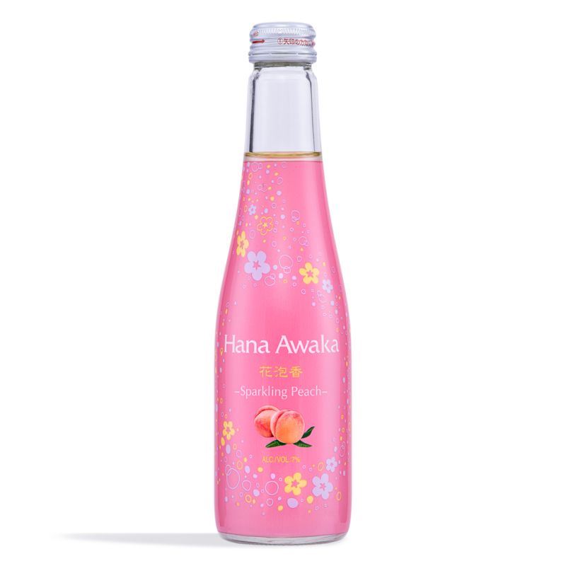 大關花泡香桃氣泡清酒 (酒精濃度7%)
