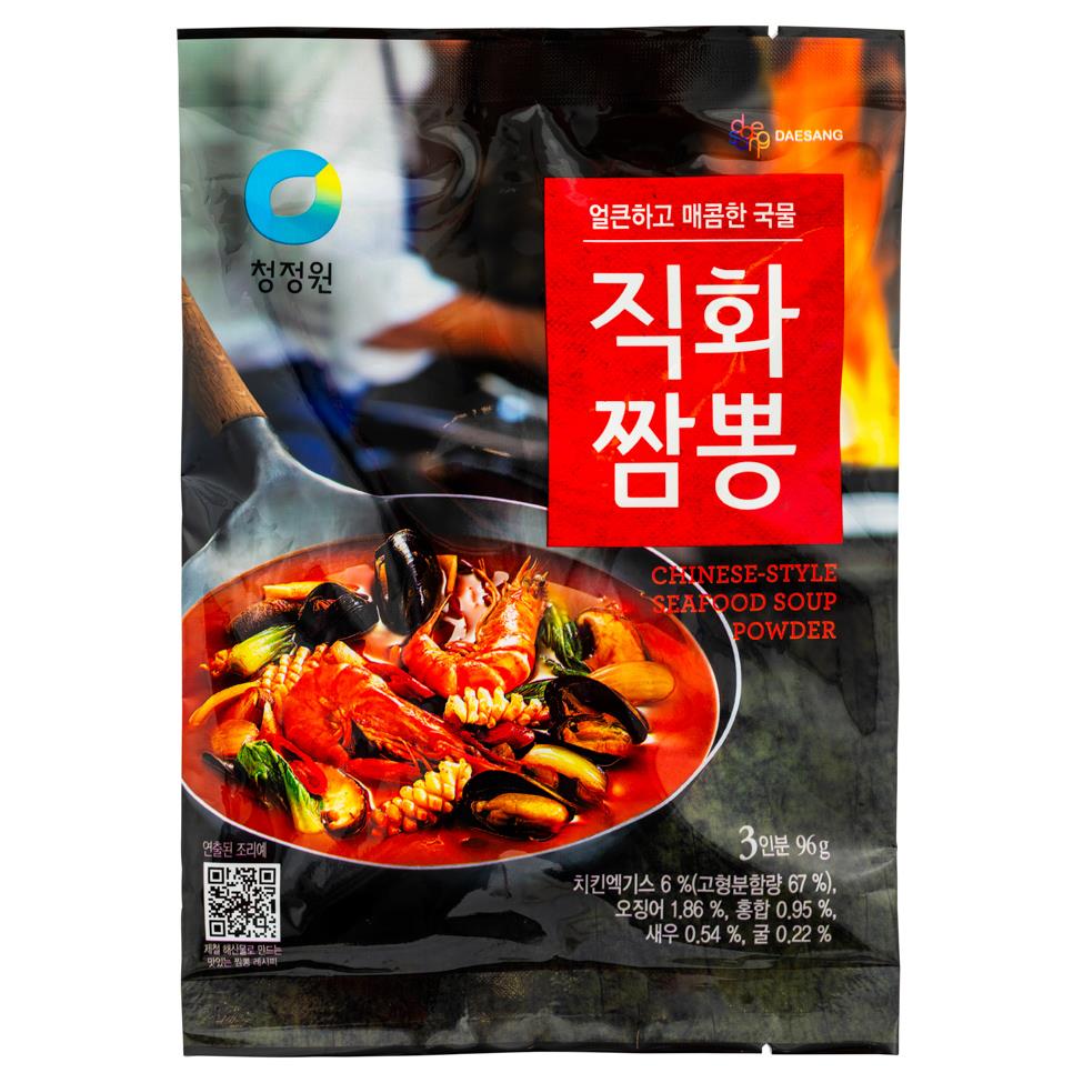 Chung Jung One Chinese-Style Seafood Soup Powder 직화짬뽕