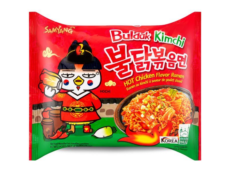 Samyang Buldak Hot Chicken Flavour Ramen (Kimchi)