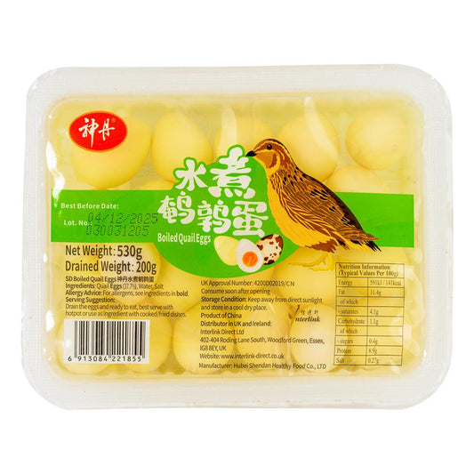 Shen Dan Boiled Quail Eggs 神丹 水煮鵪鶉蛋