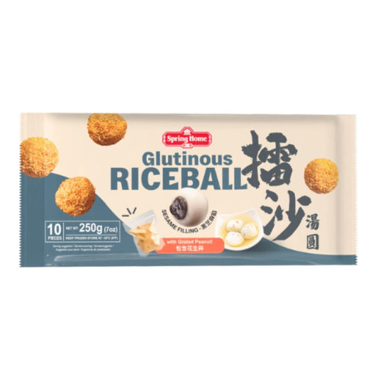 Spring Home Glutinous Rice Ball (Sesame Filling with Grated Peanut) 第一家 擂沙湯圓 (黑芝麻餡包含花生碎)