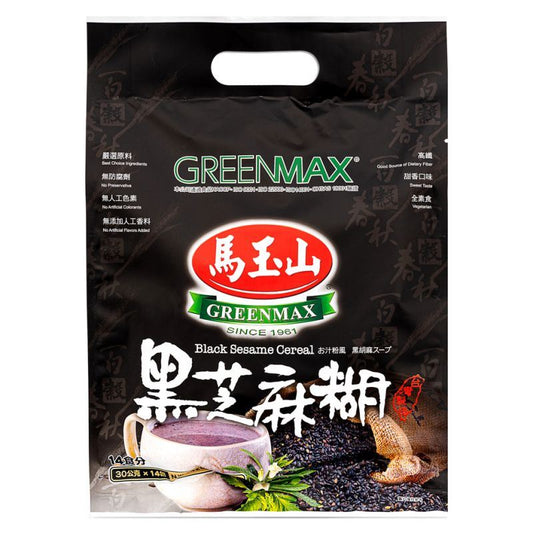 Greenmax Black Sesame Cereal 馬玉山 黑芝麻糊