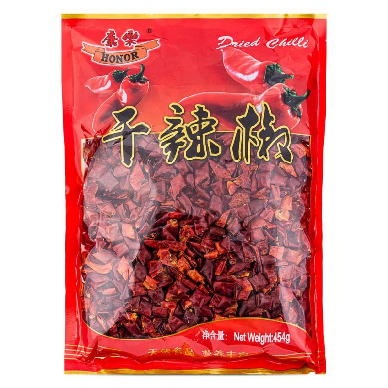 Honor Dried Chilli Pieces (L) 康樂 乾辣椒段 (大)