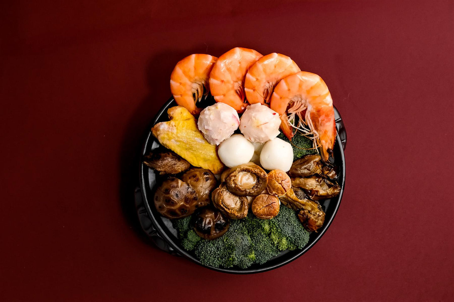 Under the Same Moon x Hing Wah Mini Abalone Poon Choi for Two 一個月亮 x 興華【二人雅品】迷你鮑魚盆菜