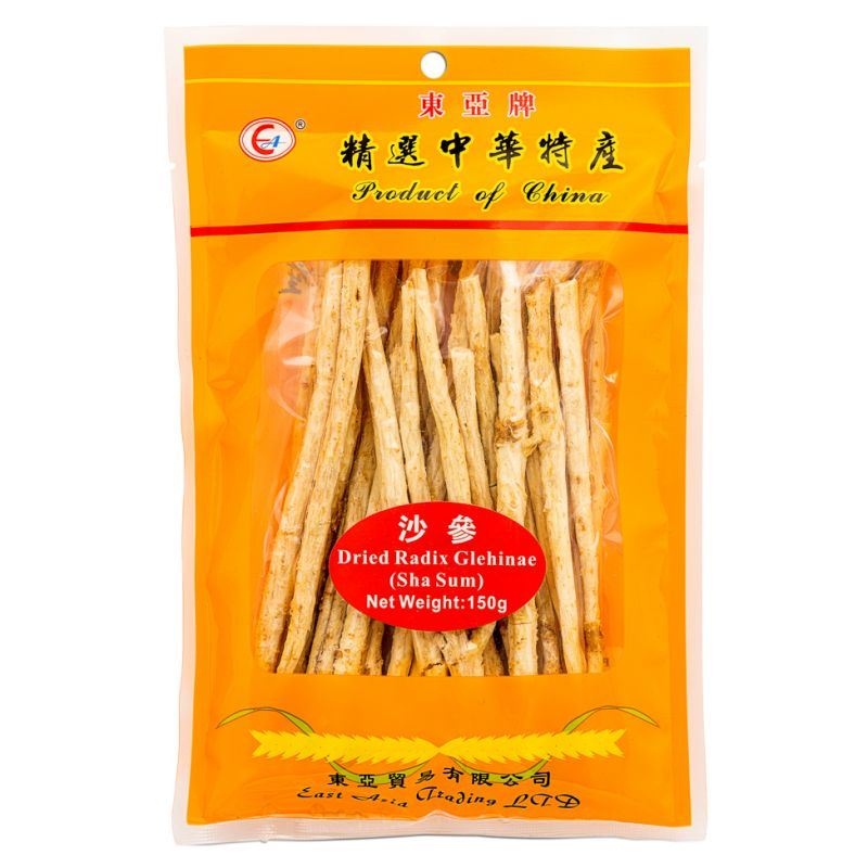 East Asia Brand Dried Radix Glehinae (Sha Sum) 東亞牌 沙參