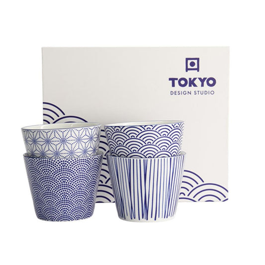 Tokyo Design Studio Nippon Blue Cup Giftbox (Set of 4)