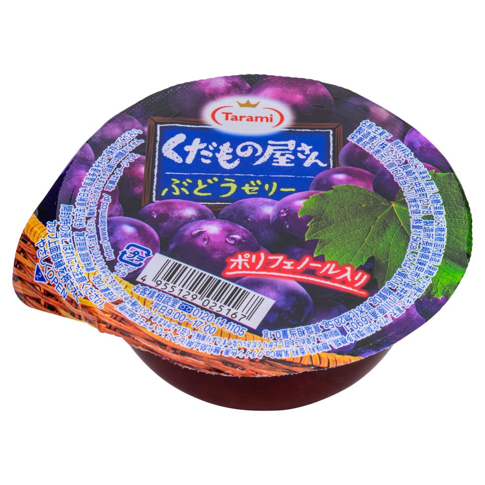 Tarami Kudamonoyasan Jelly (Grape)