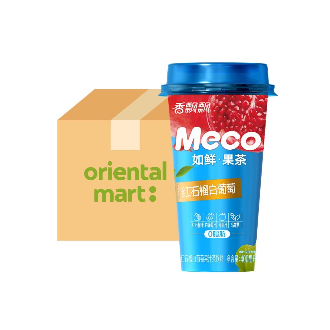 Xiang Piao Piao Meco Pomegranate & White Grape Juice (Case of 15) 香飄飄 蜜谷果汁茶 (紅石榴白葡萄) (15杯)