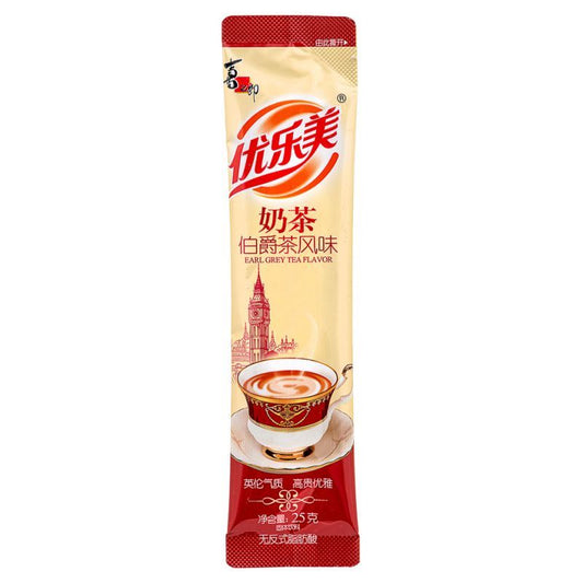 Xizhilang ST Low Sugar Earl Grey Tea Flavour Milk Tea (Single Pack) 優喜之郎 優樂美伯爵茶風味低糖奶茶 (散裝)