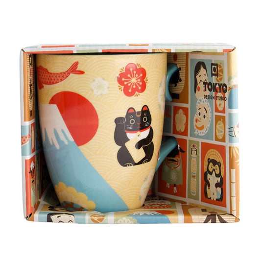 Tokyo Design Studio Kawaii Mug (Japanese Decoration)