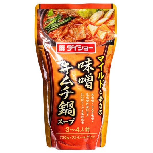 大昌日式火鍋湯底（泡菜味噌口味）味噌泡菜鍋