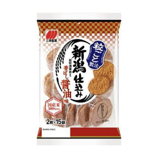 Sanko Seika Niigata Jikomi Shoyu Rice Cracker 新潟仕込み (醤油味)