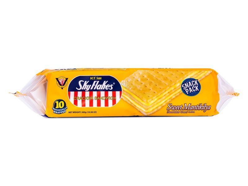 M.Y.San Sky Flakes Cracker Sandwich (Sweet Butter Flavour) 牛油忌廉夾心