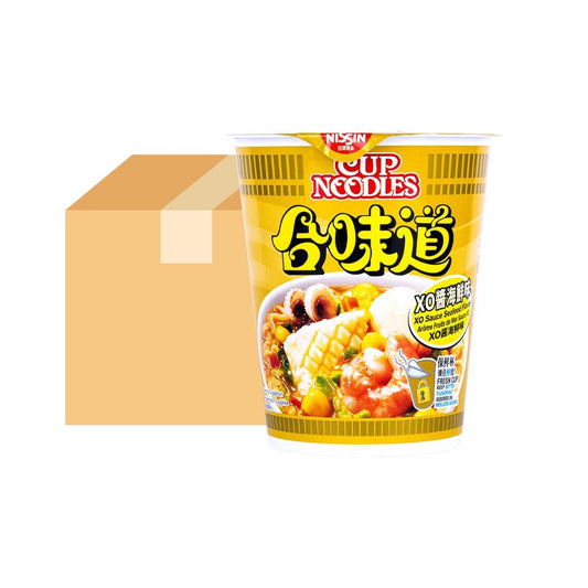 Nissin Cup Noodle (XO Sauce Seafood Flavour) (Case of 24) 合味道 XO醬海鮮味杯面 (24杯)