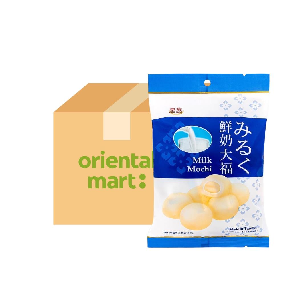 Royal Family Milk Mochi (Case of 24) 皇族 鮮奶大福 (24包裝)