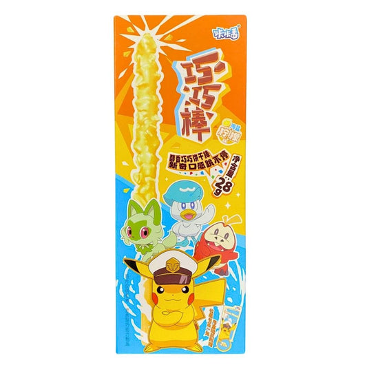 Kakafan Pokemon Biscuit Sticks (Sea Salt and Lemon Flavour) 咔咔番 寶可夢巧巧棒 (海鹽檸檬味) - Best Before: 24/10/2026