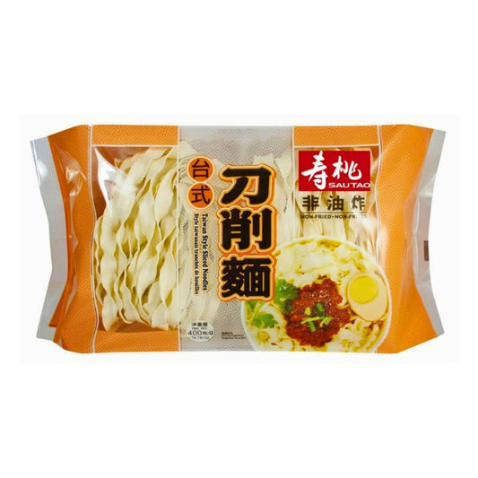 Sau Tao Taiwanese Style Sliced Noodle 壽桃 台式刀削麵