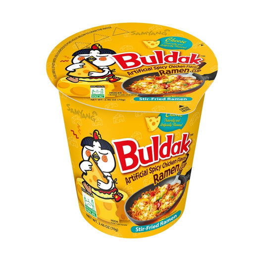 Samyang Buldak Hot Chicken Flavour Ramen Cup (Cheese)