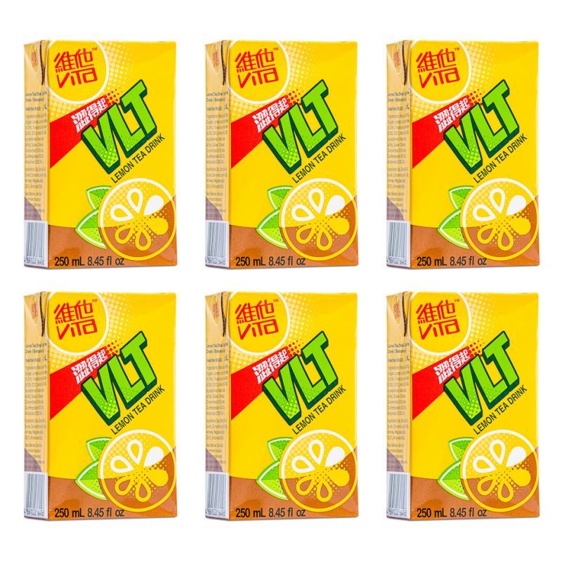 Vita VLT Lemon Tea Drink (6pk) 維他 檸檬茶 (6包裝)