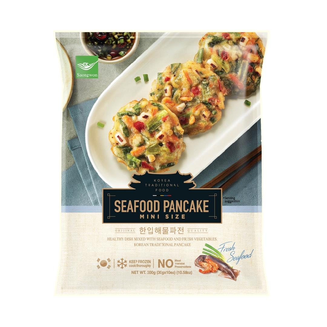 Saongwon Mini Size Seafood Pancake