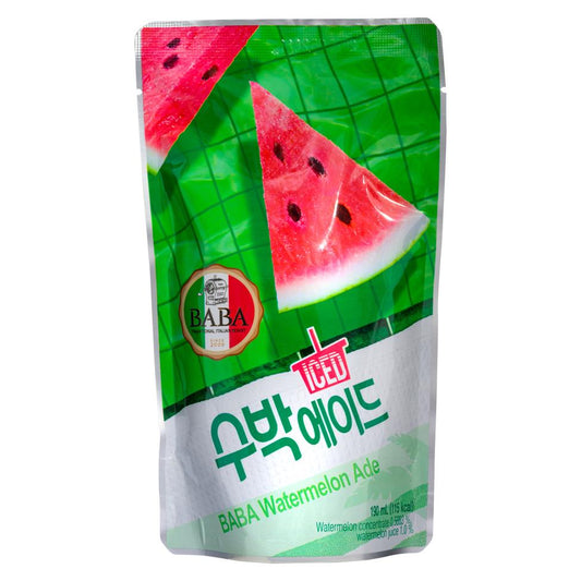 熊津巴巴西瓜汽水袋裝飲品 西瓜 에이드