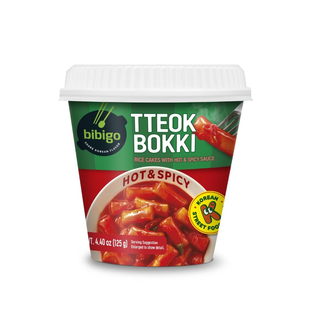 CJ Bibigo Tteokbokki Rice Cake Cup (Hot & Spicy)