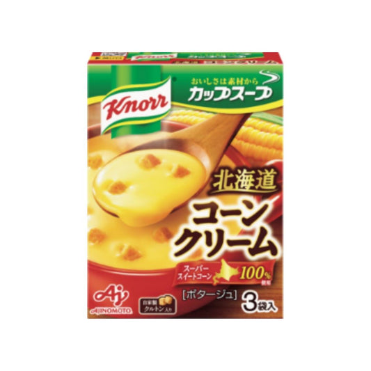 Knorr Cup Soup Creamy Corn Soup (3 Bags) カップスープ コーンクリーム (3袋入)