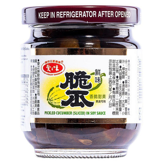 AGV Pickled Cucumber (Sliced) in Soy Sauce 愛之味 鮮味脆瓜