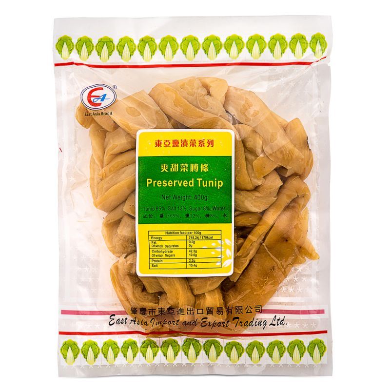 East Asia Preserved Turnip 東亞牌 爽甜菜脯條