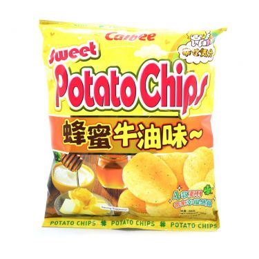 Calbee Honey & Butter Flavoured Sweet Potato Chips 卡樂B 蜂蜜牛油味蕃薯片