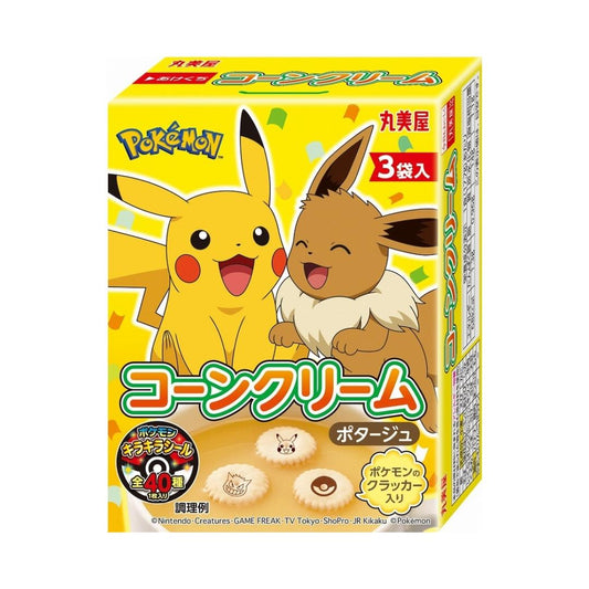 Marumiya Pokemon Corn Cream Instant Soup ポケモン コーンクリーム (3袋入)