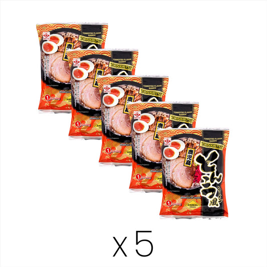 Higashimaru Tonkotsu Flavour Ramen Multipack (Pack of 5)